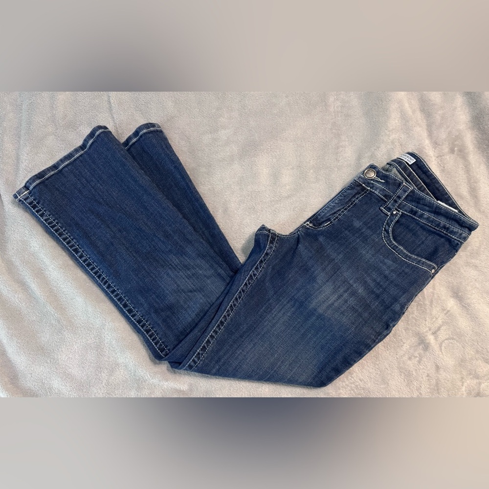 Lee Slender Secret "Lower on the Waist" Bootcut Jeans Size 10 Petite - Picture 7 of 7